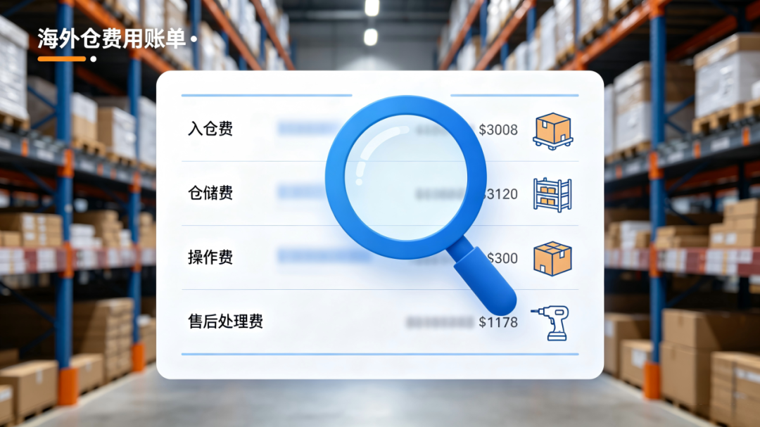 海外仓收费全拆解：从入仓到售后，终于把账单看明白了！